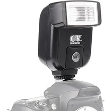 Load image into Gallery viewer, FocusFoto YINYAN CY-20 Universal Hot Shoe On-Camera Flash Speedlite Electronic Speedlight with Sync Port for Nikon Canon Panasonic Olympus Pentax Alpha Digital DSLR Camera Flash Light