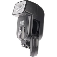 Load image into Gallery viewer, FocusFoto YINYAN CY-20 Universal Hot Shoe On-Camera Flash Speedlite Electronic Speedlight with Sync Port for Nikon Canon Panasonic Olympus Pentax Alpha Digital DSLR Camera Flash Light