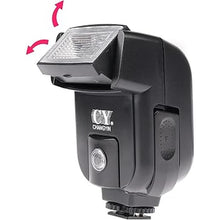 Load image into Gallery viewer, FocusFoto YINYAN CY-20 Universal Hot Shoe On-Camera Flash Speedlite Electronic Speedlight with Sync Port for Nikon Canon Panasonic Olympus Pentax Alpha Digital DSLR Camera Flash Light