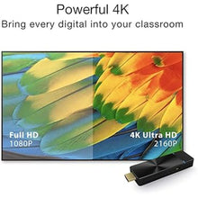Load image into Gallery viewer, EZCast PRO II Dongle | 5G Wireless HDMI Extender and Receiver, Stream 4K Video, Supports Airplay, Miracast, High Speed MIMO 2T2R WiFi, 4 to 1 Split Screens Features