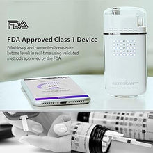 Load image into Gallery viewer, V2 KETOSCAN Mini Breath Ketone Meter, Diet & Fitness Tracker | Monitor Your Fat Metabolism, Level of Ketosis on Low carb, Ketogenic or Any Nutrition & Fitness Program