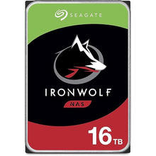 Load image into Gallery viewer, Seagate IronWolf 16TB NAS Internal Hard Drive HDD – CMR 3.5 Inch SATA 6GB/S 7200 RPM 256MB Cache for Raid Network Attached Storage, with Rescue Service (ST16000VN001)