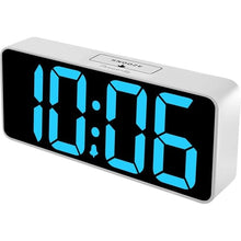 Load image into Gallery viewer, DreamSky Large Digital Alarm Clock Big Numbers for Seniors & Visually Impaired, 9 Inches Electric Clocks for Bedroom, Jumbo Display Fully Dimmable Brightness, USB Ports, Adjustable Alarm Volume