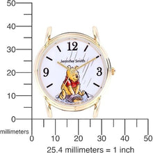Load image into Gallery viewer, Disney Winnie The Pooh Adult Classic Cardiff Analog Quartz Leather Strap Watch