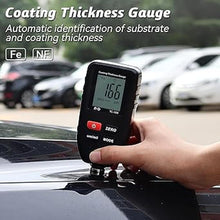 Load image into Gallery viewer, Car Coating Thickness Meter for Used Car Buyers, Paint Mil Thickness Meter Gauge Check The Car’s Original Coating Auto Car Paint Meter (Black)