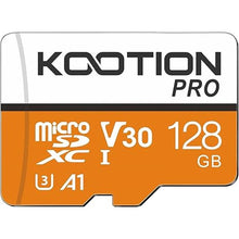Load image into Gallery viewer, KOOTION 128GB Micro SDXC UHS-I U3 V30 A1 Memory Card - High Speed TF Card for Phone, Camera