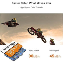 Load image into Gallery viewer, KOOTION 128GB Micro SDXC UHS-I U3 V30 A1 Memory Card - High Speed TF Card for Phone, Camera
