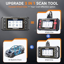 Load image into Gallery viewer, FOXWELL Car Scanner NT624 Elite All System OBD2 Scanner Diagnostic Tool 8 Reset Code Reader ABS/SAS/TPS/Oil/EPB/BRT Scanner for Car Lifetime Update Car Diagnostic Scanner with Battery Test