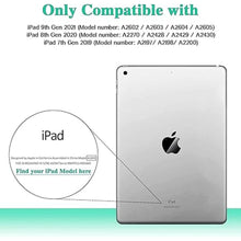 Load image into Gallery viewer, LTROP Kids Case for iPad 9th/ 8th/ 7th Generation (2021/2020/ 2019), iPad 10.2 Case, Shockproof Handle Stand Kids Case for iPad 9/8/ 7 Generation 10.2 Inch - Turquoise