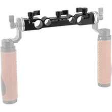 Load image into Gallery viewer, CAMVATE 15mm & 19mm Dual-Port Rod Clamp with M6 Rosette Mount for Shoulder Rig - 2310