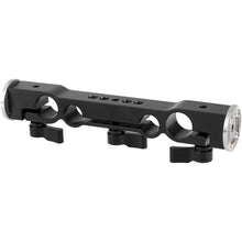 Load image into Gallery viewer, CAMVATE 15mm & 19mm Dual-Port Rod Clamp with M6 Rosette Mount for Shoulder Rig - 2310