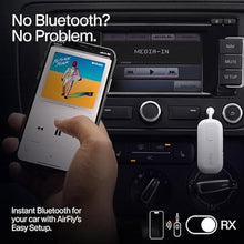 Load image into Gallery viewer, Twelve South AirFly Pro | Wireless Transmitter/Receiver with Audio Sharing for up to 2 AirPods/Wireless Headphones to Any Audio Jack for use on Airplanes, Boats or in Gym, Home, auto