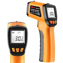 Load image into Gallery viewer, Infrared Temp Gun Thermometer, Non-Contact Digital Laser Infrared Thermometer Temperature Gun, Adjustable Emissivity IR Thermometer Heat Temperature Reader Gun (-58°F to 1022°F)
