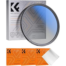Load image into Gallery viewer, K&F Concept 49mm Circular Polarizer Optical Glass Lens Filter Ultra-Slim 18 Multi-Layer Coatings Circular Polarizing Filters for Camera Lens (K Series)