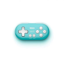 Load image into Gallery viewer, 8Bitdo Zero 2 Bluetooth Gamepad Keychain Sized Mini Controller for Switch, Windows, Android, macOS & Raspberry Pi(Turquoise Edition)