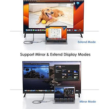Load image into Gallery viewer, LENTION USB C Hub with 4K HDMI, 3 USB 3.0, SD/Micro SD 3.0 Card Reader, Compatible 2023-2016 MacBook Pro, New Mac Air/Surface, Chromebook, iPhone15 or More, Stable Driver Adapter (C34, Space Gray)