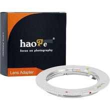 Load image into Gallery viewer, Haoge Manual Lens Mount Adapter for Sony E Mount Lens to Nikon Z Mount Mirrorless Camera Such as Z7II Z6ii Z6 Z7 Z50
