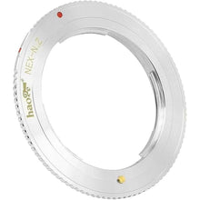 Load image into Gallery viewer, Haoge Manual Lens Mount Adapter for Sony E Mount Lens to Nikon Z Mount Mirrorless Camera Such as Z7II Z6ii Z6 Z7 Z50