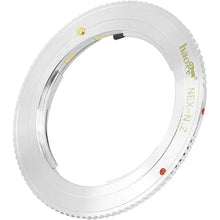 Load image into Gallery viewer, Haoge Manual Lens Mount Adapter for Sony E Mount Lens to Nikon Z Mount Mirrorless Camera Such as Z7II Z6ii Z6 Z7 Z50