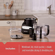 Load image into Gallery viewer, BLACK+DECKER Food Processor and Vegetable Chopper, Stainless Steel Blade, 8-Cup Capacity, 450W Power with Attachments to Grate, Shred, Slice, Mince, Grind, and Puree