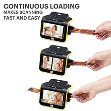 Load image into Gallery viewer, KODAK Slide N SCAN Film & Slide Scanner Digitizer with 5” LCD Screen, Quickly Convert Negatives & Slides to Digital 22MP JPEG Photos, Compatible with 135, 126 and 110 Film & Slides