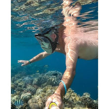 Load image into Gallery viewer, QingSong Full Face Snorkel Mask for Adults, Snorkeling Gear with Camera Mount, 180 Degree Panoramic View Snorkel Set Anti-Fog Anti-Leak