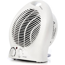 Load image into Gallery viewer, Sohler Portable Electric 1500W Fan Heater with Adjustable Thermostat, Overheat and Tip-Over Protection, ETL Certified, Ideal for Home & Office, White