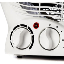 Load image into Gallery viewer, Sohler Portable Electric 1500W Fan Heater with Adjustable Thermostat, Overheat and Tip-Over Protection, ETL Certified, Ideal for Home & Office, White