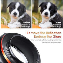 Load image into Gallery viewer, K&F Concept Lens Mount Adapter for Canon EF EF-S Lens to Sony Alpha E NEX Mount Mirrorless Cameras, Manual Focus Lens Adapter with Matting Varnish Design, Not Auto-Focus