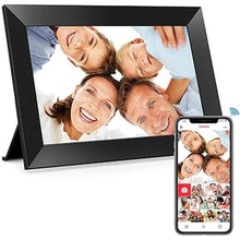 Load image into Gallery viewer, Frameo 10.1 Inch WiFi Digital Picture Frame, 1280x800 HD IPS Touch Screen Photo Frame Electronic, 32GB Memory, Auto-Rotate, Wall Mountable, Share Photos/Videos Instantly via Frameo App from Anywhere