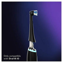 Load image into Gallery viewer, Oral-B iO Ultimate Clean Electric Toothbrush Head, Twisted & Angled Bristles for Deeper Plaque Removal, Pack of 2 Toothbrush Heads, Black