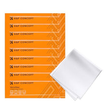 Load image into Gallery viewer, K&F Concept 10 Pack Microfiber Cleaning Cloths?Washable Reusable 6x6in Vacuum Wrapped Lint Free Glasses Cloth for Glasses, Lens, Screens & More