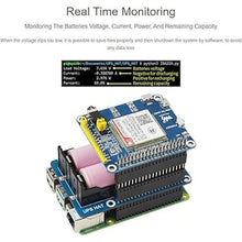 Load image into Gallery viewer, Waveshare UPS HAT for Raspberry Pi 4B, 5V Uninterruptible Power Supply Charge and Power Output at The Same Time