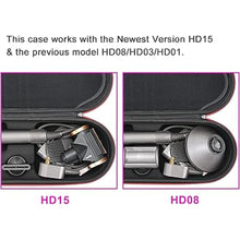 Load image into Gallery viewer, RLSOCO Hard Case for Dyson Supersonic Nural/Supersonic Hair Dryer HD15 HD08 HD07 HD03 HD01, Portable Travel Storage Bag for Dyson Supersonic Hair Dryer - Fits Complete Supersonic Accessories