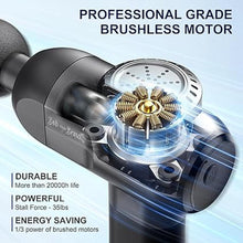 Load image into Gallery viewer, BOB AND BRAD C2 Massage Gun, Deep Tissue Percussion Massager Gun, Muscle Massager with 5 Speeds and 5 Heads, Electric Back Massagers for Professional Athletes Home Gym, FSA and HSA Eligible