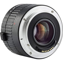 Load image into Gallery viewer, VILTROX Auto Focus 2X Teleconverter Extender Converter for Canon EF Mount Super Telephoto Lens 135mm f/2L,200mm,300mm,400mm,600mm,70-200mm,100-400mm and DSLR Camera 5DII 80D 760D 7D,Black