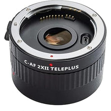 Load image into Gallery viewer, VILTROX Auto Focus 2X Teleconverter Extender Converter for Canon EF Mount Super Telephoto Lens 135mm f/2L,200mm,300mm,400mm,600mm,70-200mm,100-400mm and DSLR Camera 5DII 80D 760D 7D,Black