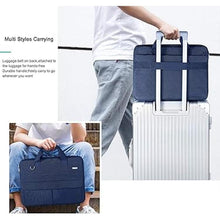 Load image into Gallery viewer, LANDICI Laptop Bag Case 17 17.3 inch, Waterproof Computer Sleeve Cover Compatible with MacBook 17, 17-18 inch HP Acer Dell Lenovo ASUS Laptop, Slim Briefcase with Shoulder Strap, Blue
