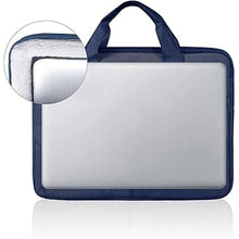Load image into Gallery viewer, LANDICI Laptop Bag Case 17 17.3 inch, Waterproof Computer Sleeve Cover Compatible with MacBook 17, 17-18 inch HP Acer Dell Lenovo ASUS Laptop, Slim Briefcase with Shoulder Strap, Blue