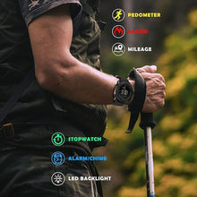 Load image into Gallery viewer, Mens Outdoor Sport Tactical Survival Watches Hiking Digital Wrist Watch Waterproof Swimming Military Army Altimeter Barometer Compass Watches