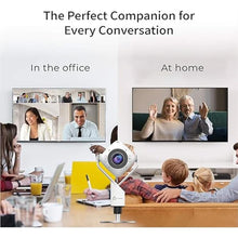 Load image into Gallery viewer, j5create 360 Degree All Around Meeting Webcam - 1080P HD Video Conference Camera with High Fidelity Microphone, USB-C | for Video Conferencing, Online Classes, and Collaboration (JVCU360)