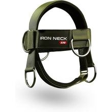 Load image into Gallery viewer, Iron Neck, Versatile Neck Exerciser, Strengthener and Trainer with Adjustable Head and Chin Strap, Portable Head Harness for Weight Lifting, Home and Gym Use