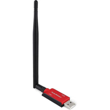 Load image into Gallery viewer, Panda Wireless® PAU0B AC600 Dual Band (2.4GHz and 5GHz) Wireless N USB Adapter W/High Gain Antenna - Windows 7/8/8.1/10/11, Zorin, Mint, Ubuntu, openSUSE, Fedora, Kali Linux and Raspbian