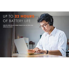 Load image into Gallery viewer, Sound Blaster JAM V2 On-Ear Lightweight Bluetooth 5.0 Wireless Headphones with USB-C, aptX Low Latency, aptX HD, Multipoint Connectivity, Voice Detection and Noise Reduction, 22 Hours Battery Life