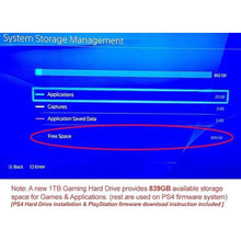 Load image into Gallery viewer, Western Digital 1TB 5400RPM 16MB Cache SATA 6.0Gb/s 2.5inch Hard Drive (for PS4 Game Console HDD Upgrade/Repair)