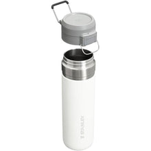 Load image into Gallery viewer, Stanley Quick Flip GO Water Bottle 24 oz | Push Button Lid | Leakproof and Packable for Travel and Sports | Insulated Stainless Steel | BPA-Free | Polar