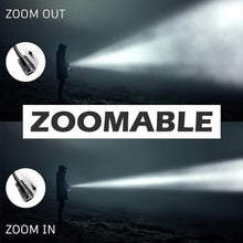 Load image into Gallery viewer, Favorlite LED Work Light, 500 Lumen Gooseneck Flashlight with Magnetic Base, Zoomable Flexible Led Flashlight, Waterproof Job Site Light for Work Bench, Auto-repairing, Inspection, Emergency