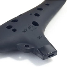 Load image into Gallery viewer, Night By Noble Plastic Ocarina SC Black (Soprano C Style)