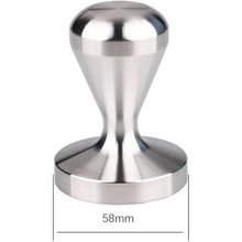 Load image into Gallery viewer, Stainless Steel 58mm Coffee Tamper 100% Stainless Steel Espresso Tamper Tool
