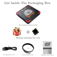 Load image into Gallery viewer, Boxing Strength Tester, That displays Strength and Speed, a Punch Machine with Adjustable Height, a Household Boxing Wall Hanging Machine, Adult and Kids Boxing Training Equipment.